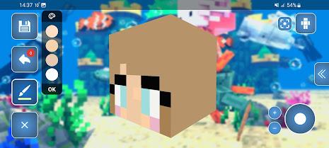 Skin Editor 3D for Minecraft ภาพหน้าจอ 1