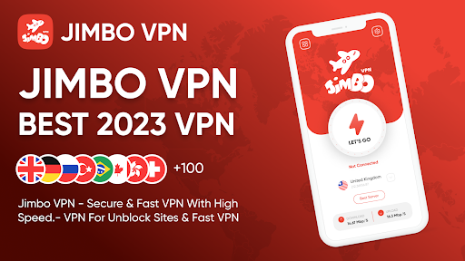 Jimbo VPN ဖန်သားပြင်ဓာတ်ပုံ 1