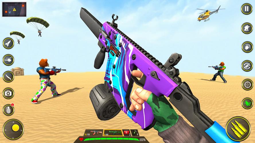 Teddy Bear Gun Shooting Game ဖန်သားပြင်ဓာတ်ပုံ 2