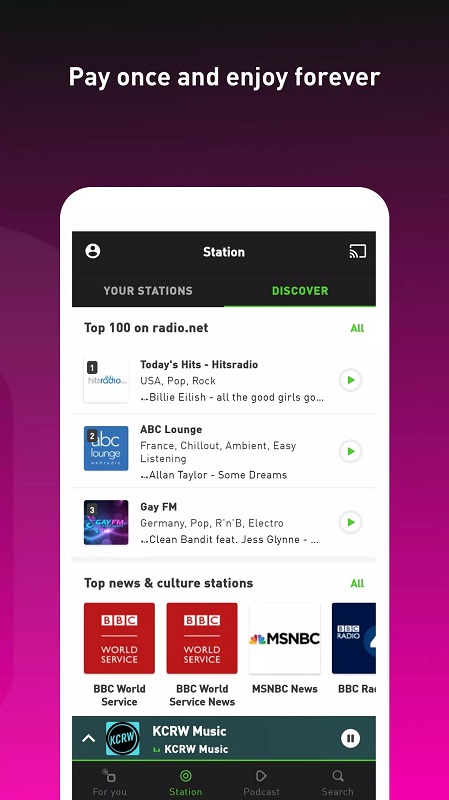 radio.net PRIME Ekran Görüntüsü 2