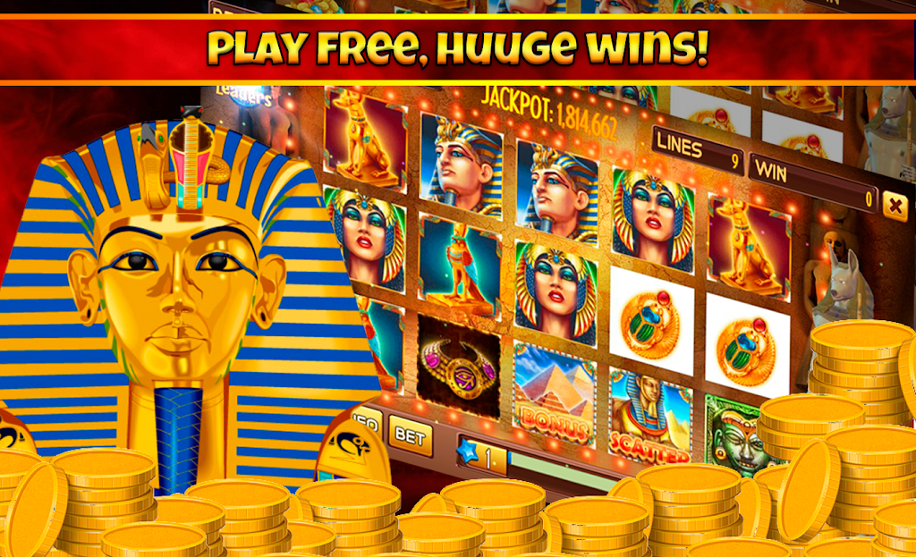 Slots - Pharaoh's Secrets Скриншот 1