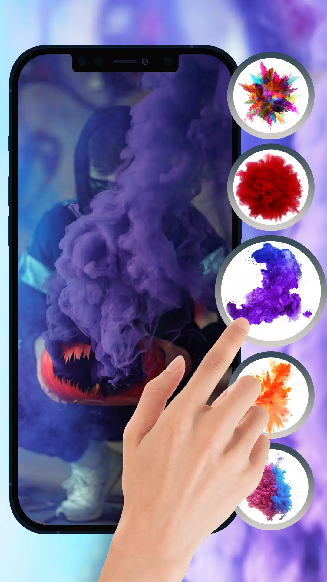 Smoke Filter Photo Editor Скриншот 1