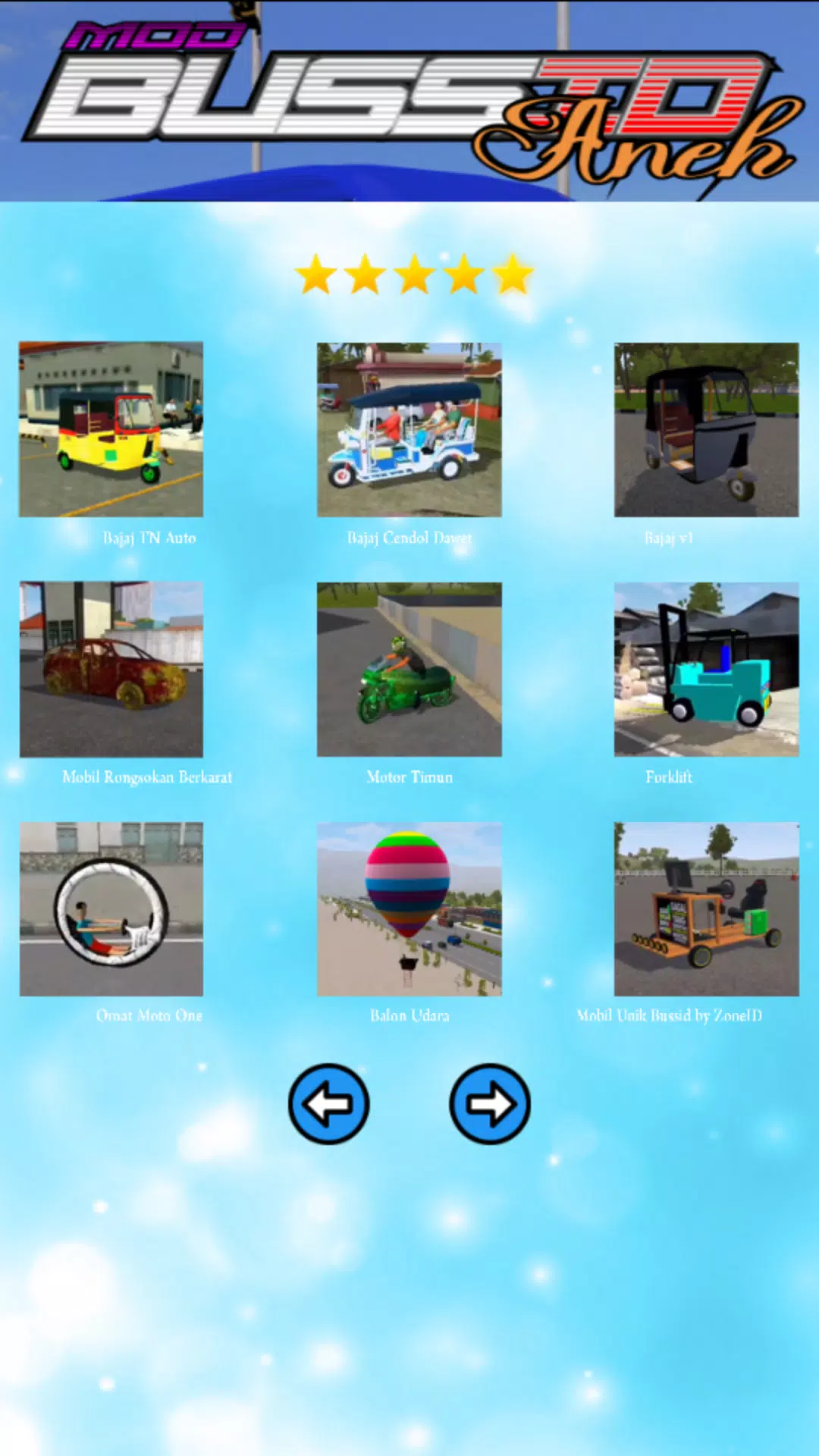 Mod Aneh Bussid スクリーンショット 4