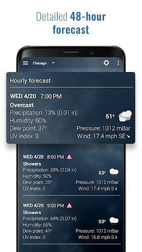 Sense V2 Flip Clock & Weather Screenshot 4