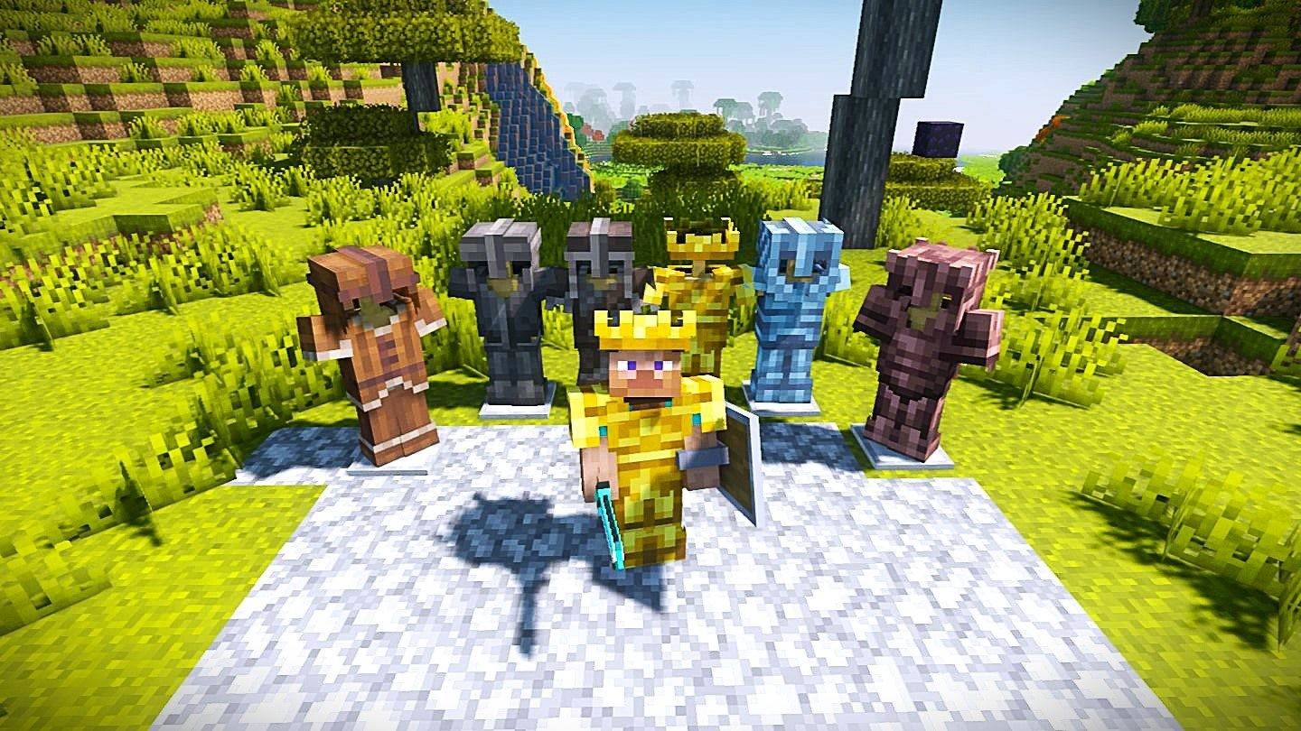 Minecraft衣柜存储：装甲架指南