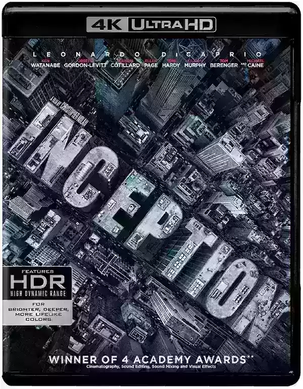 Inception 4K UHD Cover