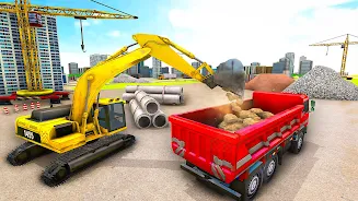 City Construction Truck Games Ảnh chụp màn hình 3