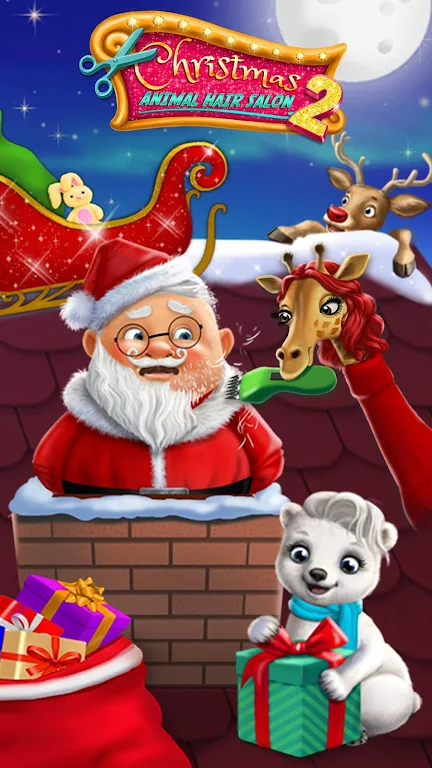 Christmas Animal Hair Salon 2 스크린샷 2