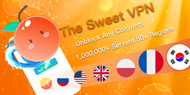 Sweet VPN Ảnh chụp màn hình 3