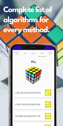 RubiX Cube Solver: 3x3 Library Screenshot 4