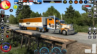 US Cargo Truck Simulator Game Tangkapan skrin 3