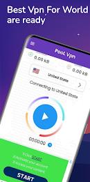 PooL Vpn - Super Fast Vpn 스크린샷 1