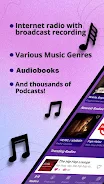 Schermata Radio ON - radio & audiobooks 1