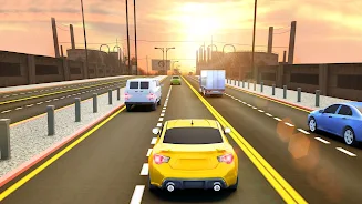 Highway Car Racing Offline Captura de pantalla 2