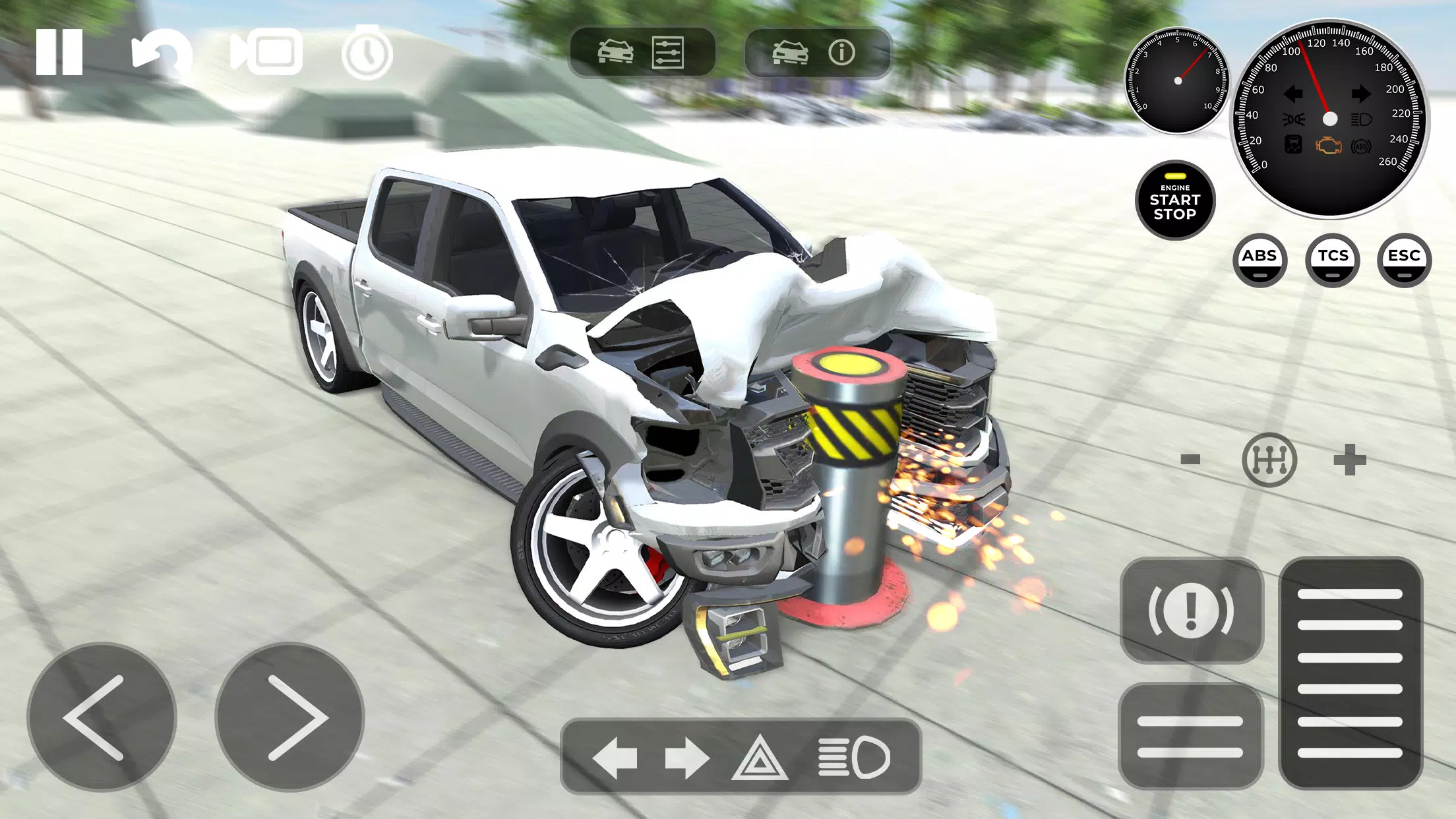Beam Drive Crashes Original 3D Captura de pantalla 2