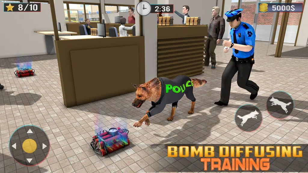 Police K9 Dog Training School: Dog Duty Simulator Capture d’écran 2
