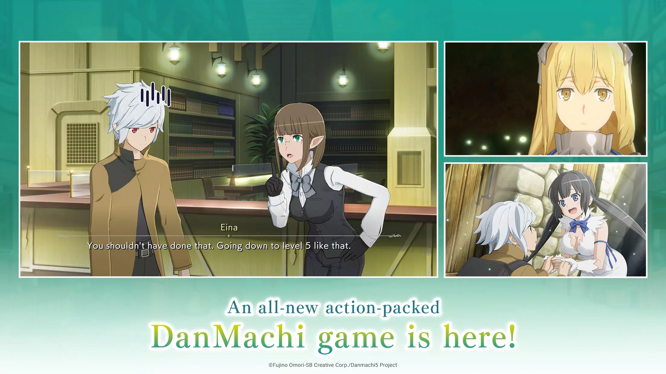 DanMachi BATTLE CHRONICLE ภาพหน้าจอ 2