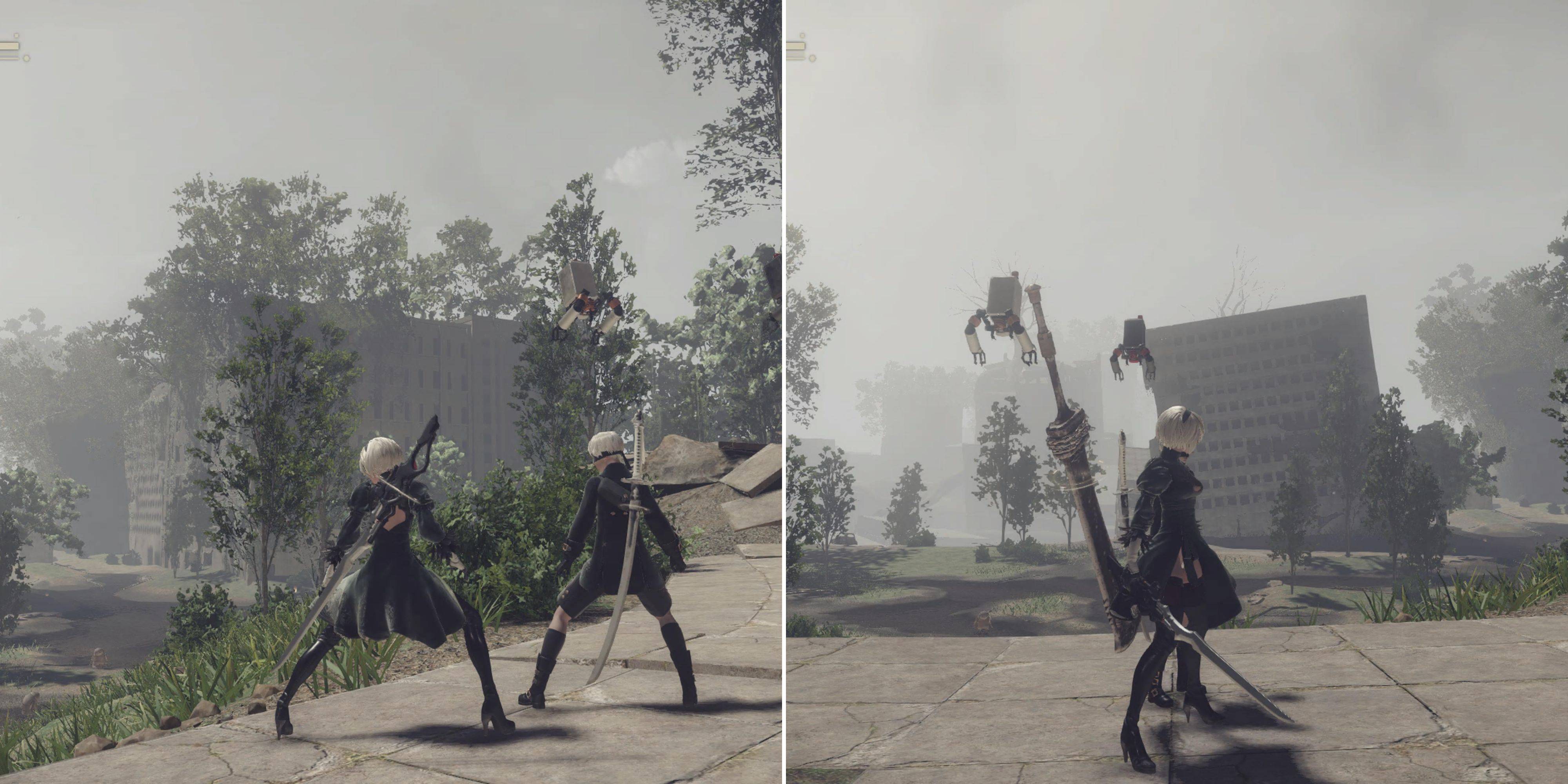 Nier：Automata-タイプ40の剣を入手する方法