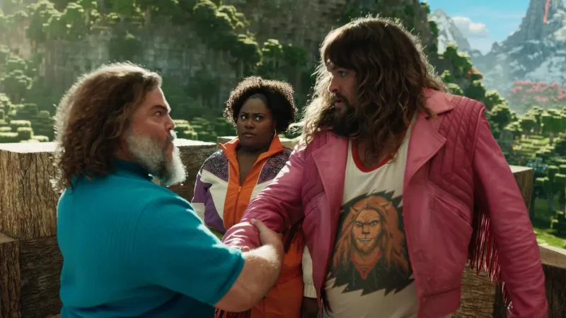 Jack Black Builds Mansion on Minecraft Movie Team's Private Server