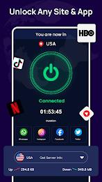 Fast VPN: Secure VPN Proxy Captura de pantalla 4