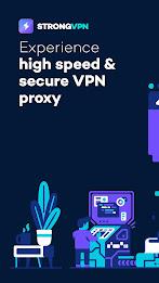 StrongVPN - Fastest VPN Proxy स्क्रीनशॉट 1