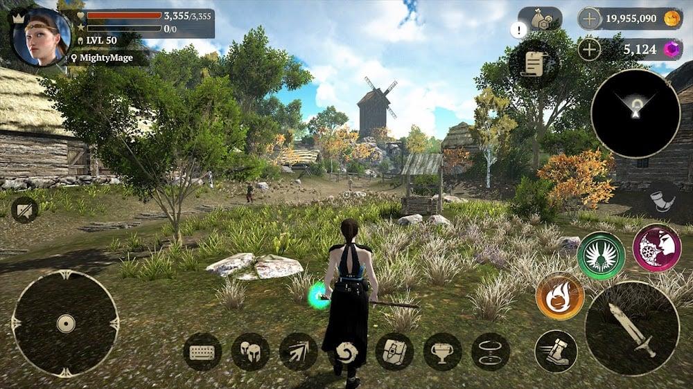 Evil Lands: Online Action RPG Captura de pantalla 1