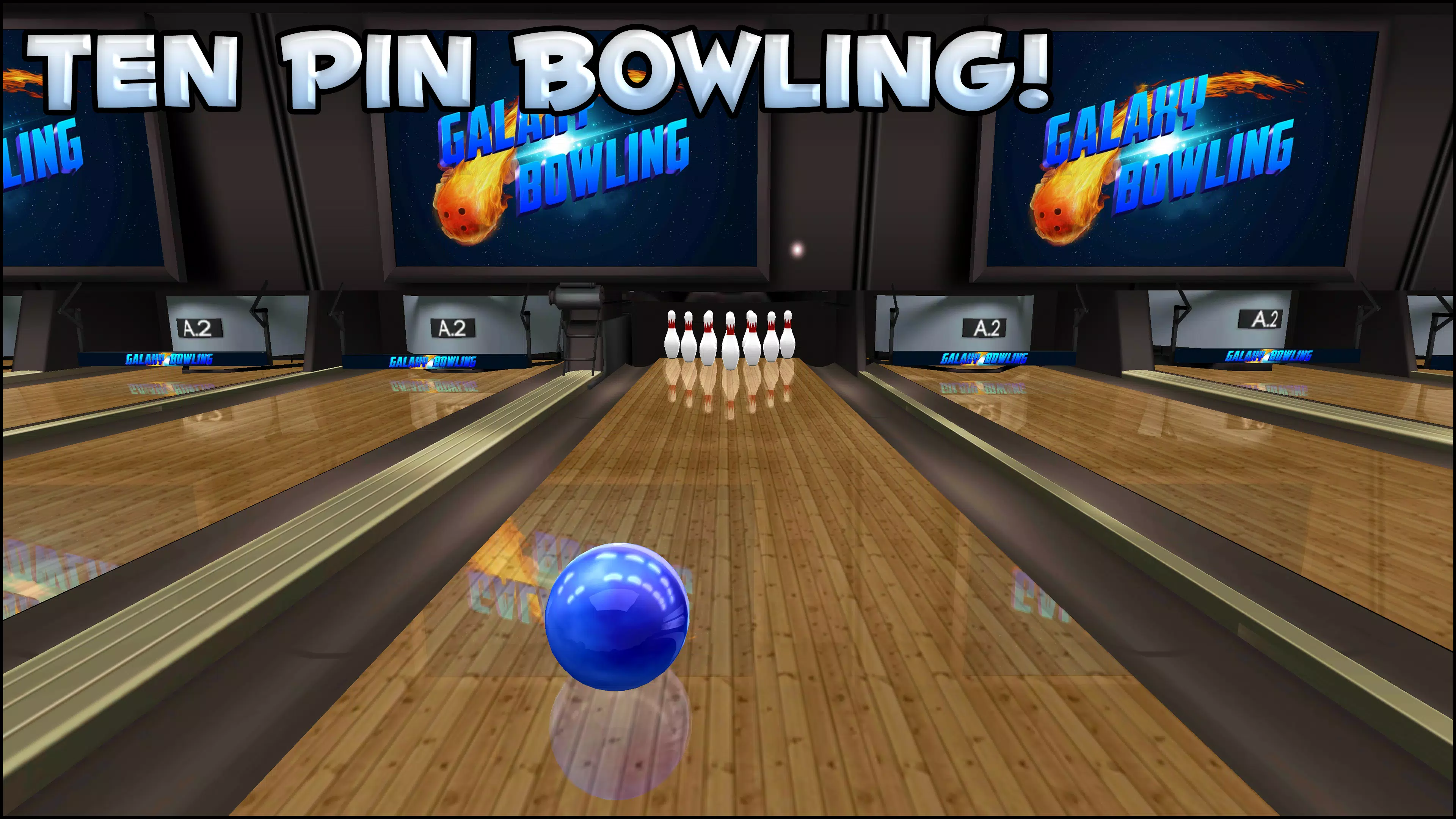 Galaxy Bowling 3D Скриншот 3