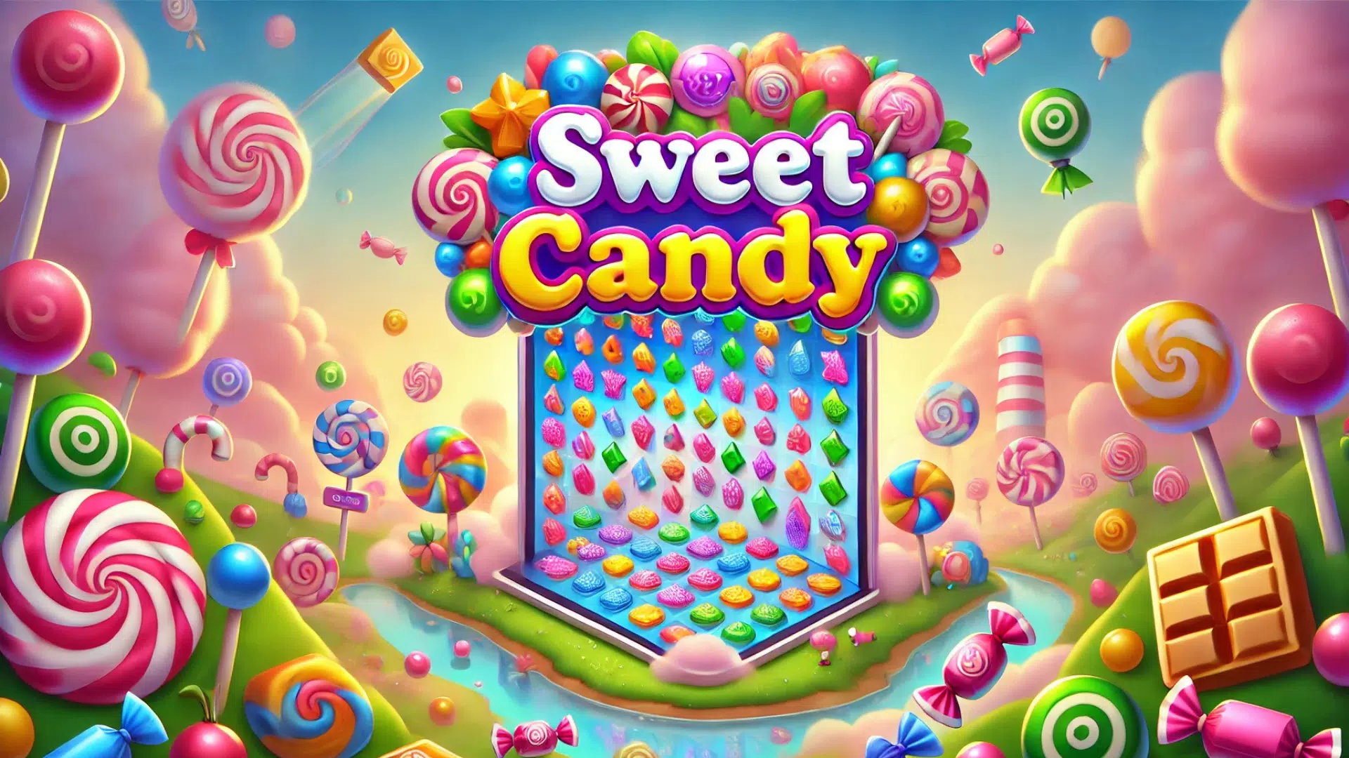 Sweet Candy - Match 3 Puzzle Captura de pantalla 4