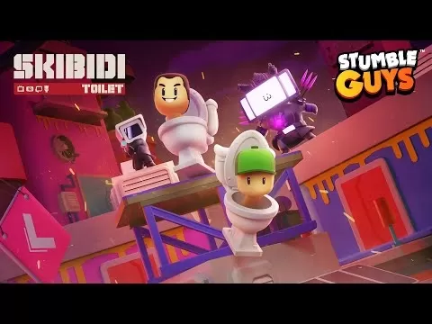 Stumble Guys X Skibidi Toilet Collaboration Preview