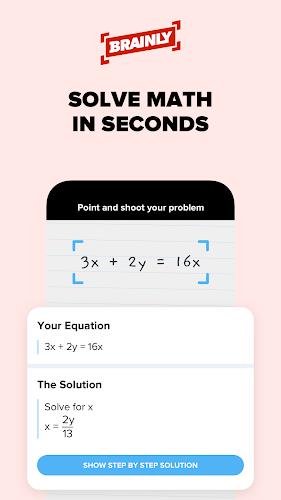 Brainly: AI Homework Helper Screenshot 2