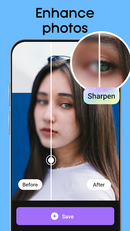 AI Photo Enhancer Editor ภาพหน้าจอ 2