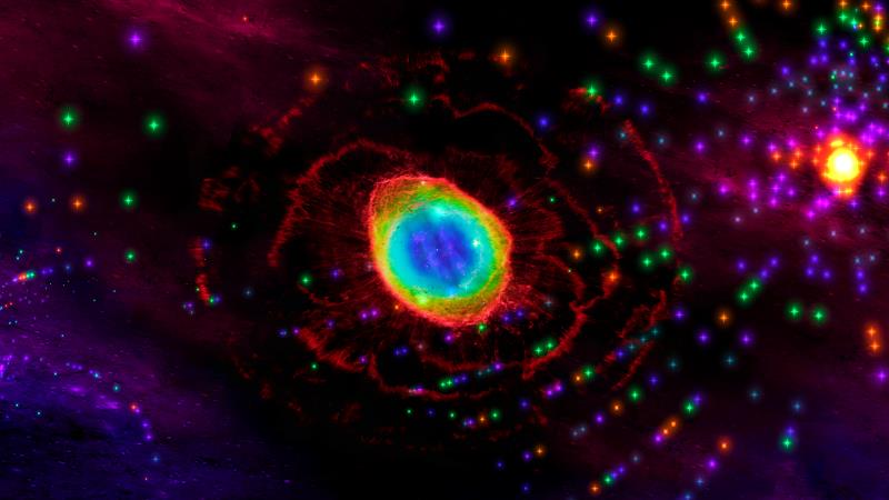 Nebula Music Visualizer Tangkapan skrin 3