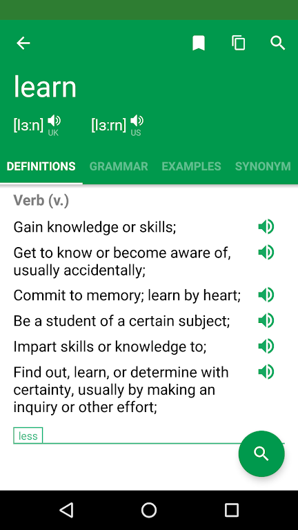 Dictionary and Translator Screenshot 1