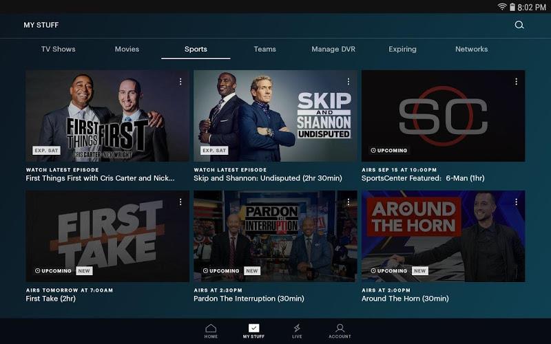 Hulu for Android TV Screenshot 2