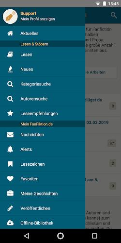 FanFiktion.de Screenshot 1