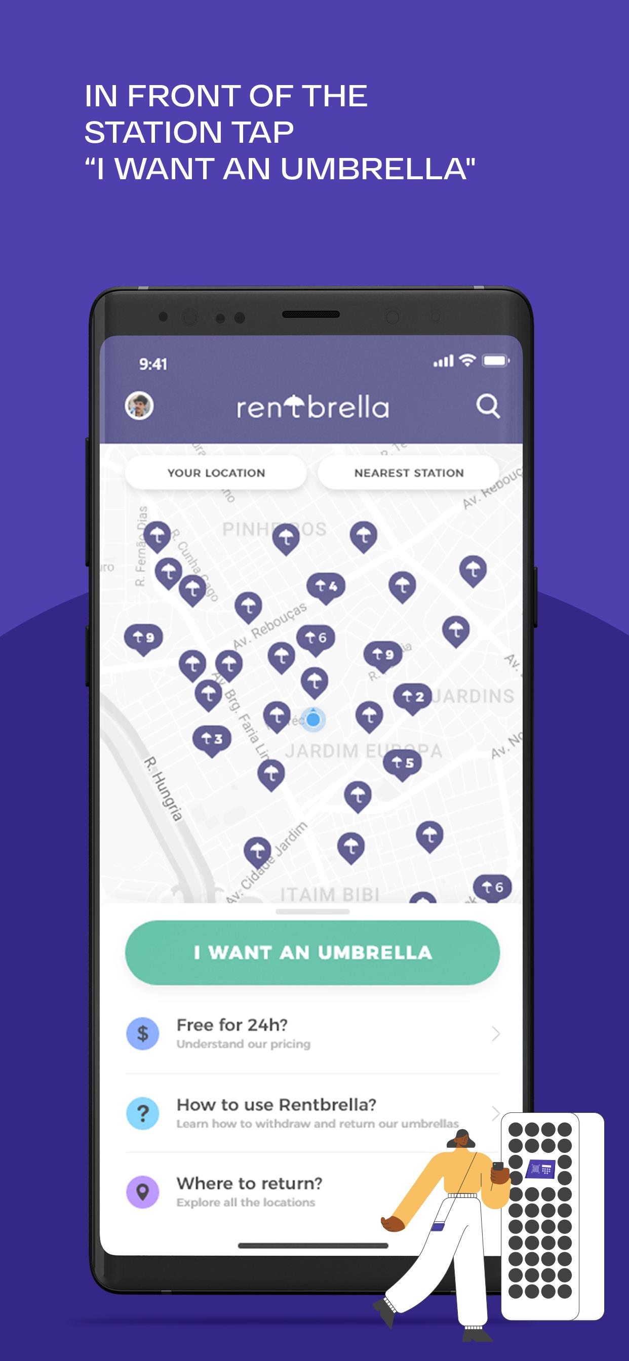 Rentbrella Screenshot 4