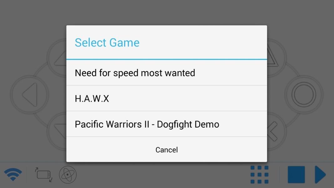 Mobile Gamepad Screenshot 1