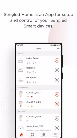 Sengled Home Zrzut ekranu 1