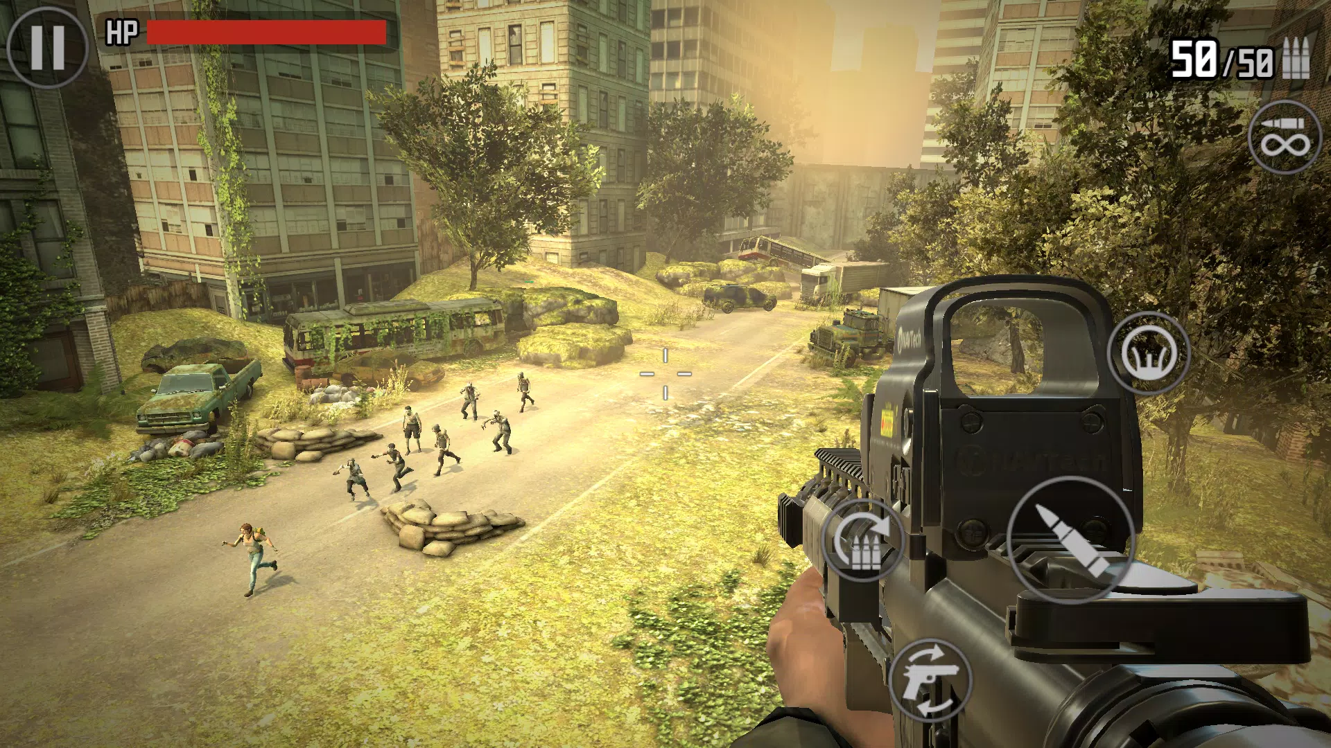 Zombie Sniper War 3 ภาพหน้าจอ 2