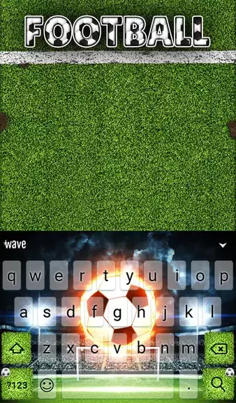 Football Keyboard & Wallpaper應用截圖第2張