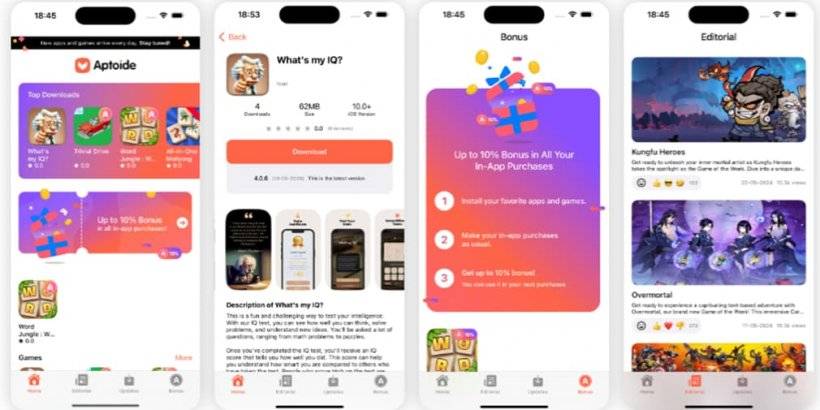 Apptoide, cái gọi là App Store miễn phí đầu tiên cho iOS, hiện có sẵn miễn phí tại EU