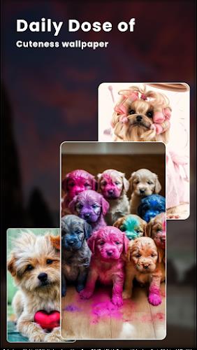 Puppy Love: Cute Dog Wallpaper Screenshot 4