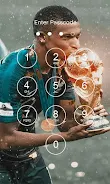 Kylian Mbappe Lock Screen Screenshot 3