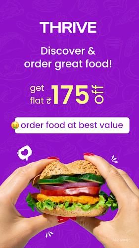 Thrive: Online Food Delivery スクリーンショット 1