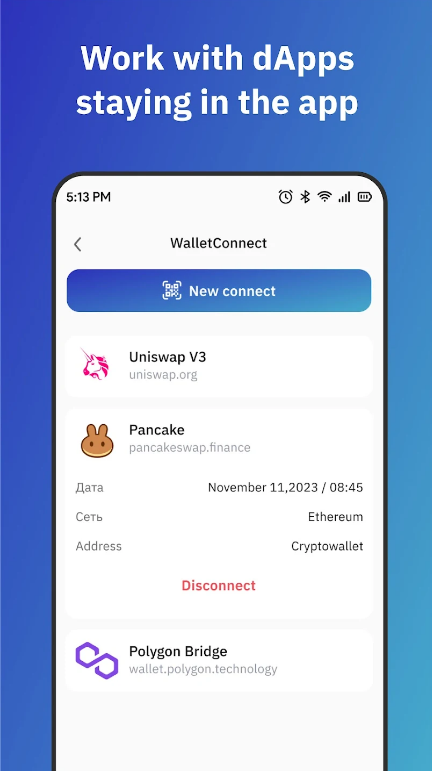 IronWallet Cold Crypto Wallet Captura de tela 2