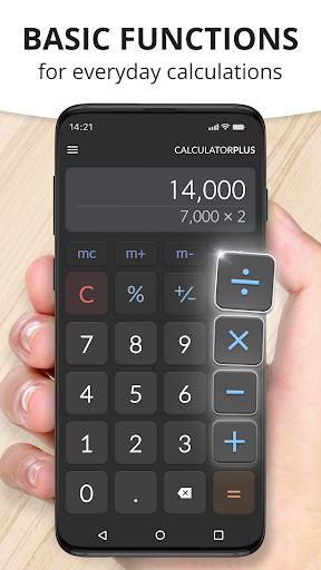 Calculator Plus with History (MOD) Screenshot 3