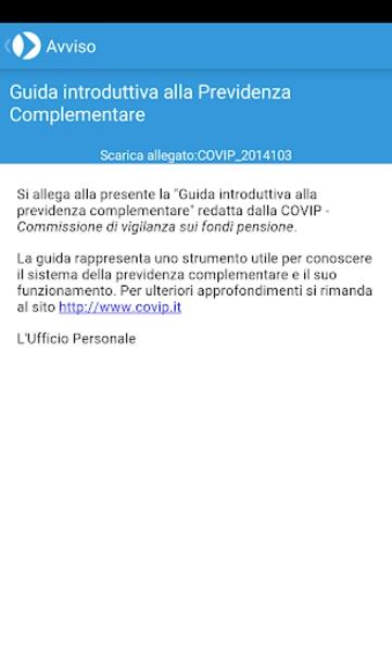 Schermata ufficiowebmobileapp 2