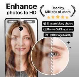 Schermata PhotoBoost - AI Photo Enhancer 1