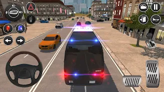 American Police Van Driving应用截图第1张