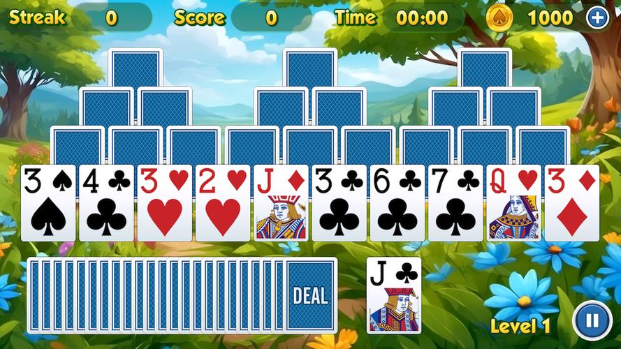 TriPeaks Solitaire Challenge স্ক্রিনশট 1